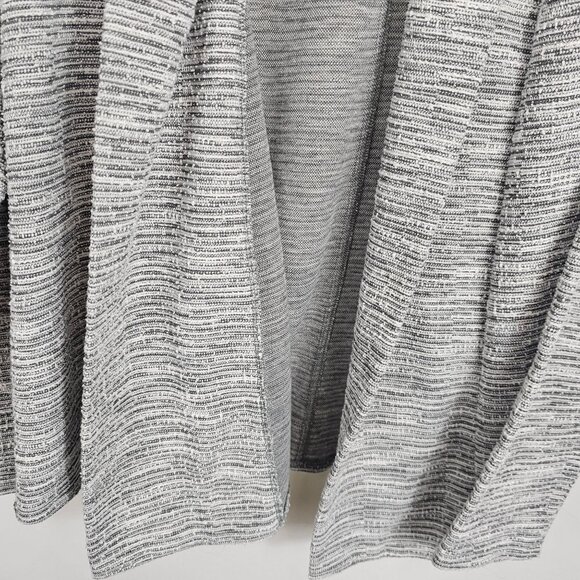Womens Business Casual Comfy Knit Light Gray Open Front Cardigan Van Heusen XL - Picture 9 of 11